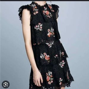 Rebeca Taylor flower Lace dress